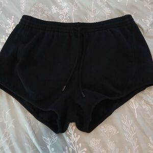 PINK Victoria's Secret Black Drawstring Shorts